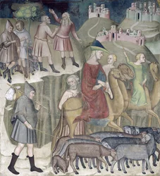 La separazione di Abramo e Lot, 1356-67